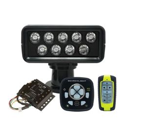 ACR RCL100 LED Searchlight Wired and Wireless Controls Black Housing 12/24vDC