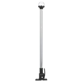 Attwood LightArmor All-Round 20in Aluminum Pole Black Composite Base