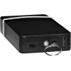 Fang Keychain Stun Gun and Flashlight with Battery Meter Black