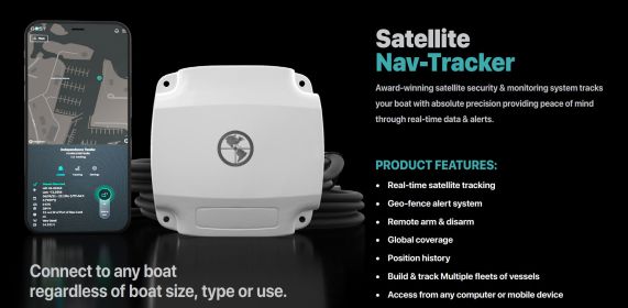 GOST Nav-Tracker Elite 1.0 IDP SAT/GPS Tracking Device With 80ft Cable