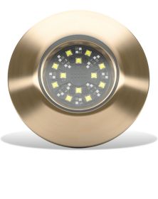 Lumishore SUPRA THX404 Thru-Hull Mount and Driver Blue/White LED