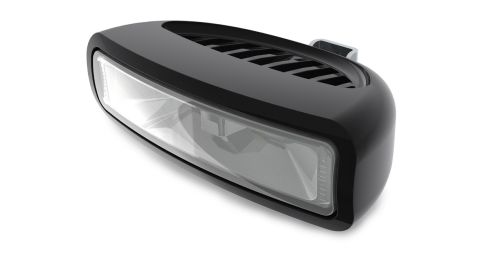 Lumitec Caprera3 Flood Light White LEDfts Non-Dimming Bracket Mount Black 12/24v