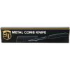 Black Color Comb Metal Knife