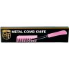 Pink Color Comb Metal Knife