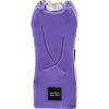 Rechargeable Runt 80,000,000 volt stun gun with flashlight and wrist strap disable pin Purple