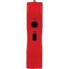 Rechargeable Runt 80,000,000 volt stun gun with flashlight and wrist strap disable pin Red