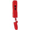 Rechargeable Runt 80,000,000 volt stun gun with flashlight and wrist strap disable pin Red
