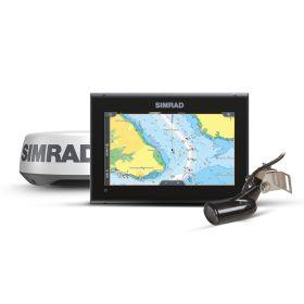 Simrad GO9 XSE Halo20 radar 83/200 kHz Skimmer C-Map Discover