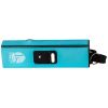Slider 40 million volt stun gun flashlight 4.9 milliamps Blue