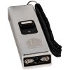 Slider 40 million volt stun gun flashlight 4.9 milliamps Silver