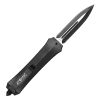 OTF(Out The Front) automatic heavy duty knife double edge blade