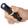25,000,000 Volt Rechargeable Lipstick Stun Gun with Flashlight, black