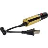 25,000,000 Volt Rechargeable Lipstick Stun Gun with Flashlight, gold