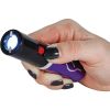 25,000,000 Volt Rechargeable Lipstick Stun Gun with Flashlight, purple