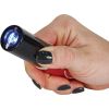 25,000,000 Volt Rechargeable Lipstick Stun Gun with Flashlight, red
