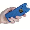 80,000,000 volt MultiGuard Stun Gun Alarm and Flashlight with Built in Charger Blue