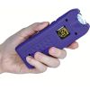 80,000,000 volt MultiGuard Stun Gun Alarm and Flashlight with Built in Charger Purple