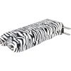 80,000,000 volt MultiGuard Stun Gun Alarm and Flashlight with Built in Charger Zebra