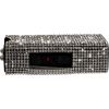 Rhinestun Keychain Stun Gun Silver