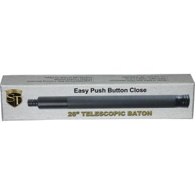 26” Rubber Handle Push Button Baton