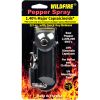 Wildfire 1.4% MC 1/2 oz pepper spray leatherette holster and quick release keychain blue
