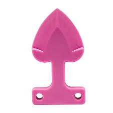 Heart Attack Self-defense Keychain Pink
