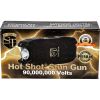 Hot Shot stun gun with flashlight and Battery Meter Black