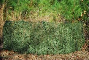 Ghillie Blind cover 30" x 9' Light weight Synthetic (Option: Color Leafy Green)
