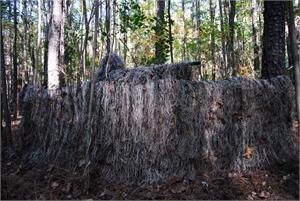 Ghillie Blind cover 30" x 9' Light weight Synthetic (Option: Color Mossy)