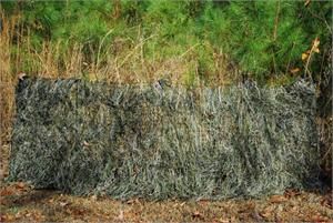 Ghillie Blind cover 30" x 9' Light weight Synthetic (Option: Color Winter White)