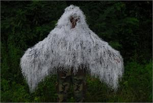 Ghillie Poncho (Option: Color Woodland + Rifle wrap)