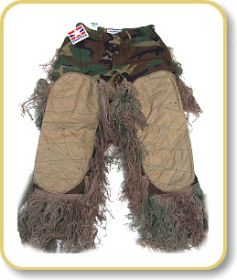 Military "Stalker" Ghillie Poncho  Jute thread (Option: Color Desert + Rifle wrap)